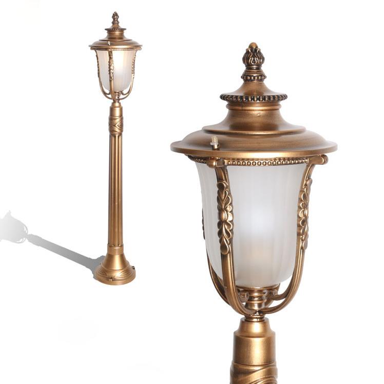 Den europeiske stilen lampe aluminium mot rust og vannsikker hage lysende lampe